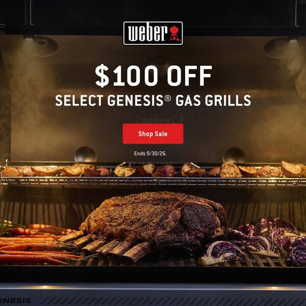 Genesis Smart EX-325W 3-Burner Propane Gas Grill in Black with Wi-Fi Enabled Digital Thermometer with Grill Cover