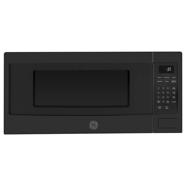 GE Profile 1.1 cu. ft. Countertop Microwave in Black Slate with Sensor Cooking, Fingerprint Resistant