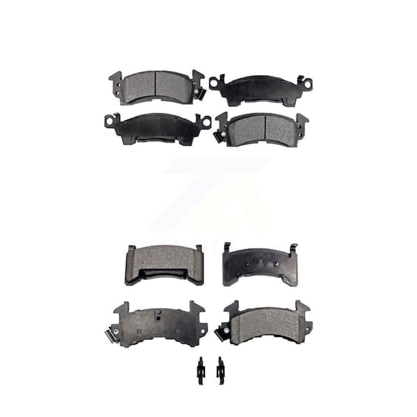 TEC Front Rear Ceramic Brake Pads Kit For Cadillac DeVille Pontiac Firebird Fleetwood Chassis KTC-100337