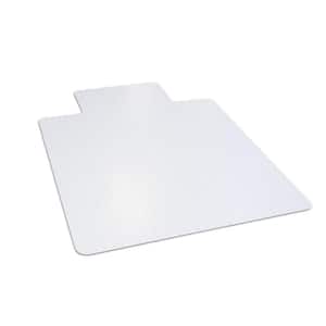 36 in. x 48 in. Clear Office Chair Mat with Lip for Low Pile Carpet