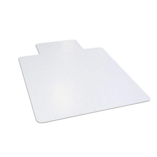 Dimex 36 in. x 48 in. Clear Office Chair Mat with Lip for Low Pile Carpet