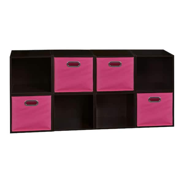 Niche 26 in. H x 52 in. W x 13 in. D Wood 8- Cube Organizer