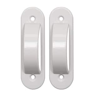White Plastic Toggle Switch Guards for Wall Plates (2-Pack)