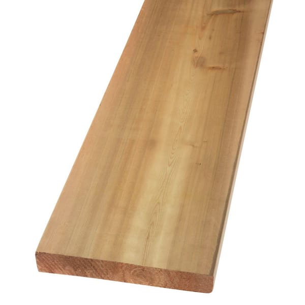 2 in. x 10 in. x 14 ft. Std/Btr Cedar Rough GRN-Premium