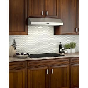 Broan Glacier 42 in. Convertible Under-Cabinet Range Hood, 450 Max Blower CFM, Stainless Steel