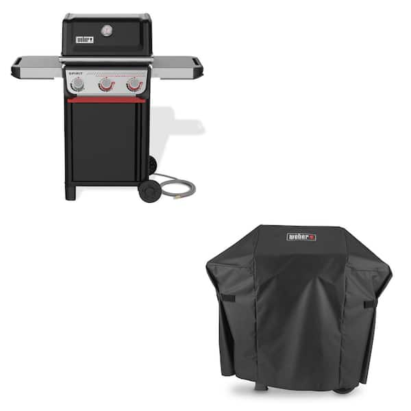 新品未開封 Weber Spirit / E-325 3バーナー1501987 Weber Spirit E-325 3-Burner Natural Gas Grill in Black with Sear