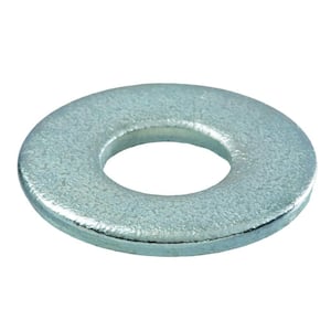#6 Zinc-Plated Flat Washer (100-Pieces)