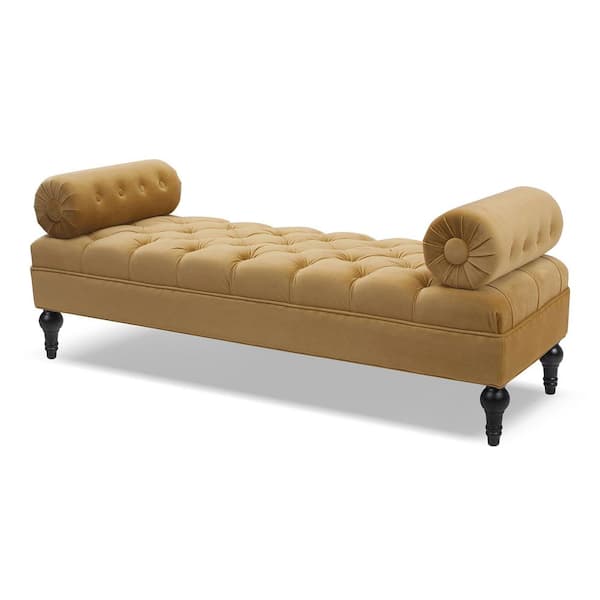 Jennifer Taylor Lewis Gold Entryway Bench