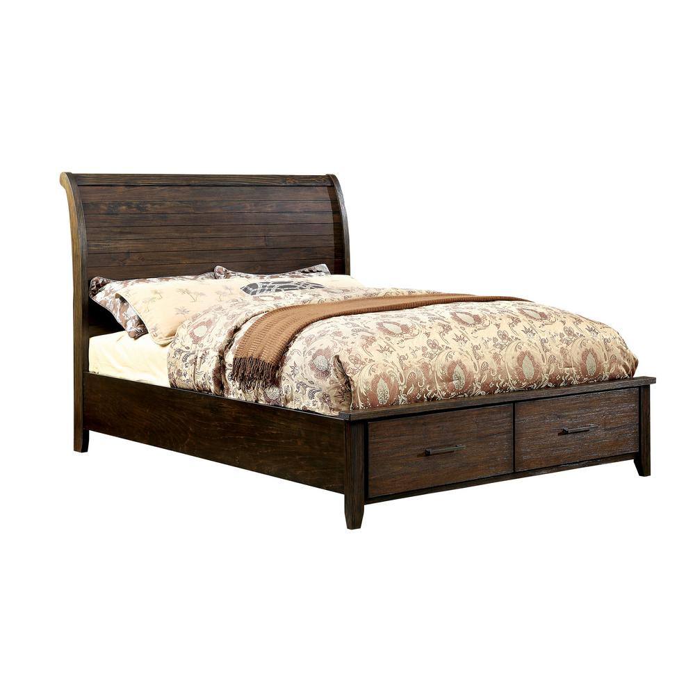 William's Home Furnishing Ribeira In Espresso California King Bed ...