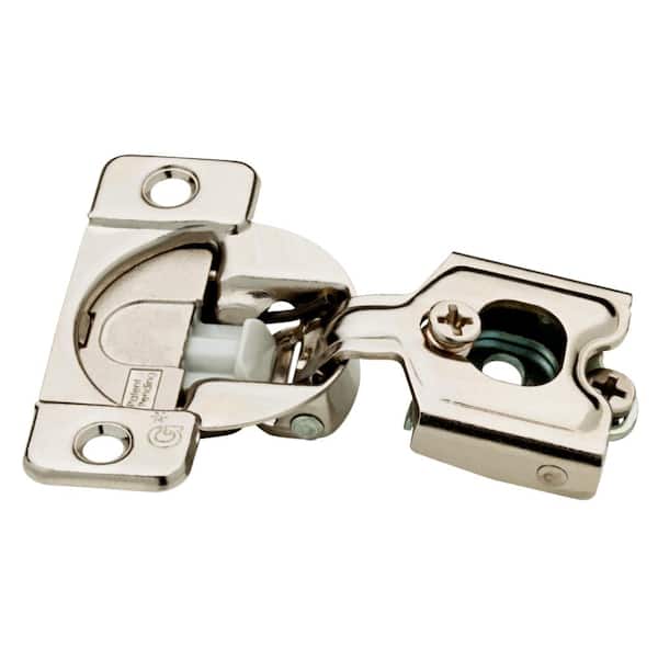 Everbilt 35 mm 105-Degree 1/2 in. Overlay Soft Close Cabinet Hinge 1-Pair (2 Pieces)