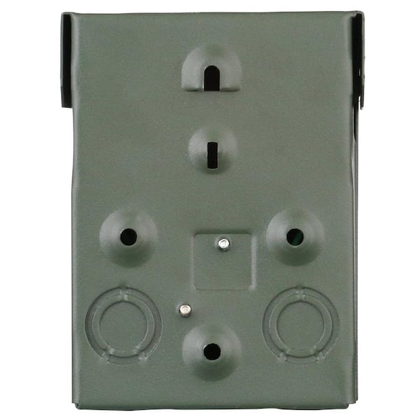 GE 20 Amp Backyard Outlet with Switch and GFI Receptacle U010S010GRP - The  Home Depot