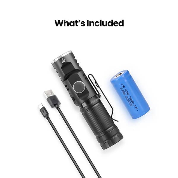 best small led rechargeable flashlight Three-Eyed Mini Flashlight, Rechargeable LED Flashlights High Light
