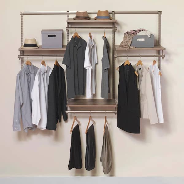 Closet Culture 16 in. x 23 in. Wood Shelf in Driftwood