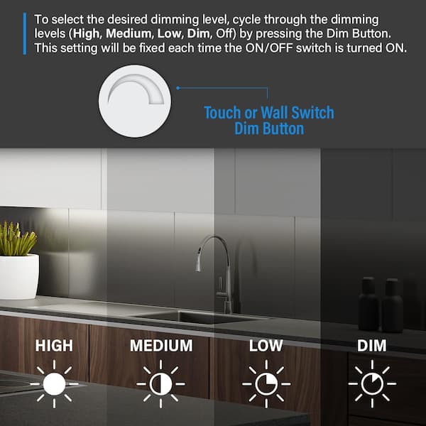 Feit Electric Built in WiFi Heating and Cooling Push Buttons Temperature & Humidity Sensor