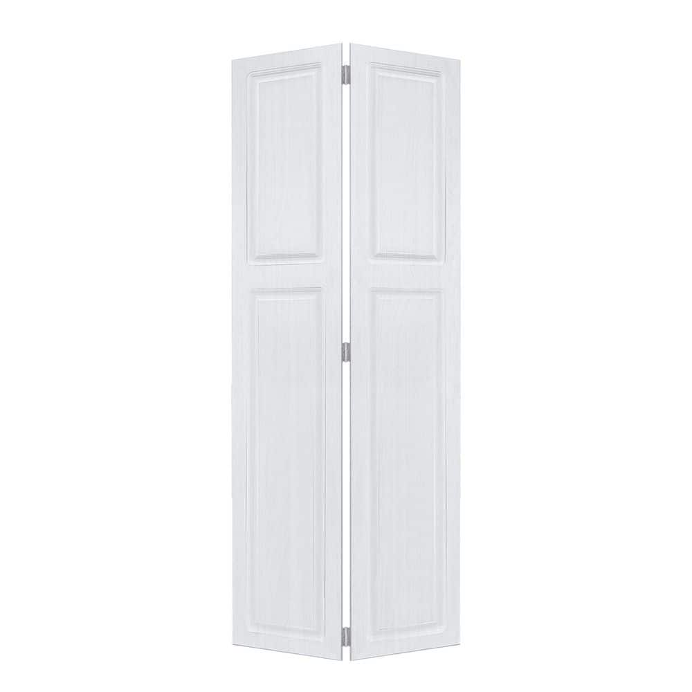 2 panel bi-fold 76 in width. x 83 in. height MDF white walnut Barn Sliding Door With Hardware kit price history on PriceWatchPro