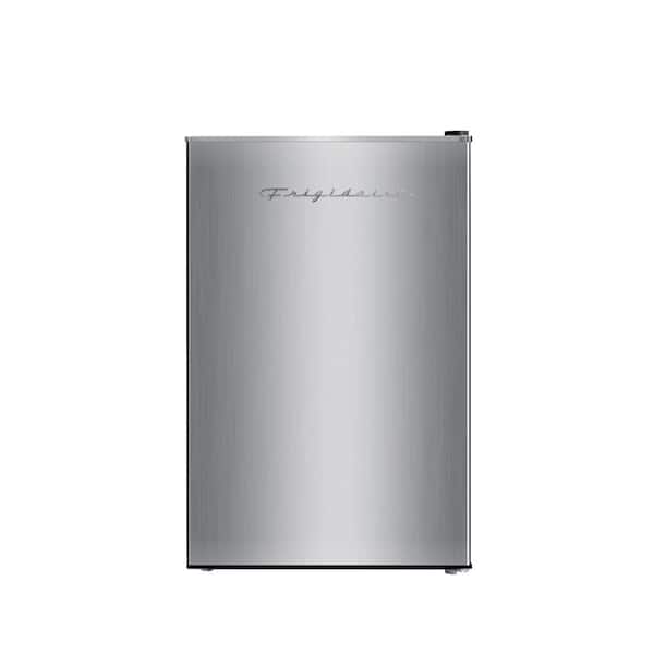 Frigidaire 3.2 cu. ft. Retro Vintage Compact Mini Refrigerator with Freezer with Platinum Door Design