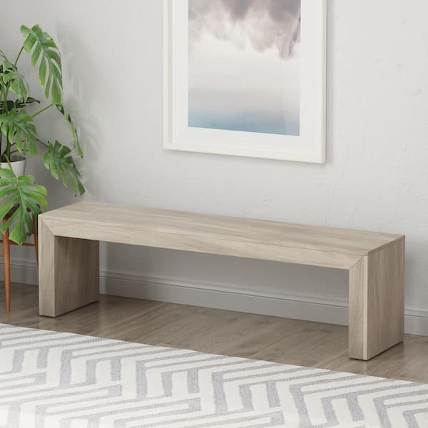 Light deals wood bench