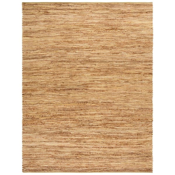 Cape Cod 8 ft. x 10 ft. Yellow/Natural Abstract Distressed Area Rug