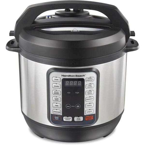 Unbranded 12 in. 1 Stainless Steel Electric Pressure Cooker with True Slow Cook Technology