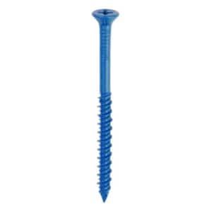 1/4 in. x 1-3/4 in. Phillips Flat-Head Concrete Anchors (8-Pack)