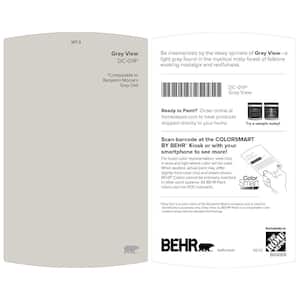 5 gal. Designer Collection #DC-014 Gray View Dead Flat Interior Paint