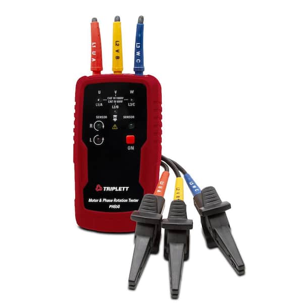 TRIPLETT Non-Contact 3 Phase Sequence and Motor Tester
