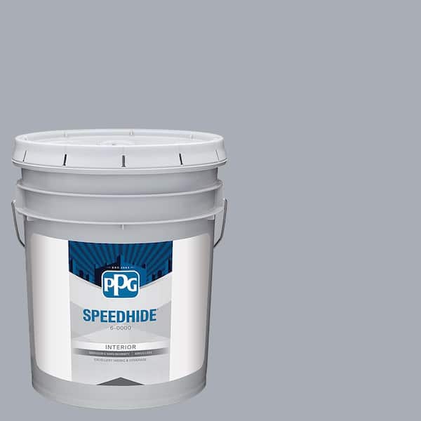 5 gal. PPG0993-3 Gosling Gray Semi-Gloss Interior Paint