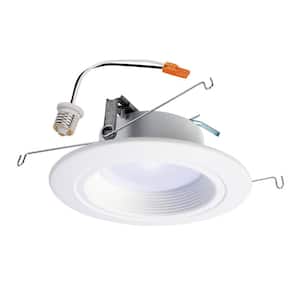 RL 5 in. and 6 in. Selectable CCT (2700K-5000K) Integrated LED Recessed Light Trim, (665 Lumens), Title 20 Compliant