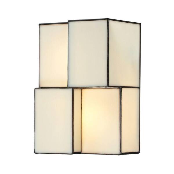 Titan Lighting Braque Collection 2-Light Brushed Nickel Sconce