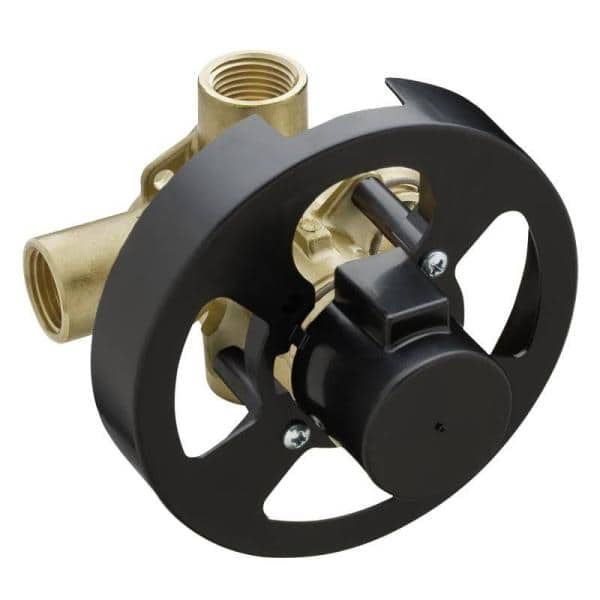 Brass Rough-in Posi-Temp Pressure Balancing Cycling Tub and Shower Valve with Stops - 1/2 in. IPS Connection