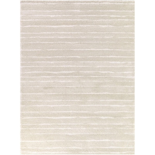 Bishop 5 ft. x 7 ft. Beige/Cream Area Rug