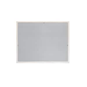 47.2 in. x 39.3 in. White UV Resistant Fiberglass Mesh Magnetic