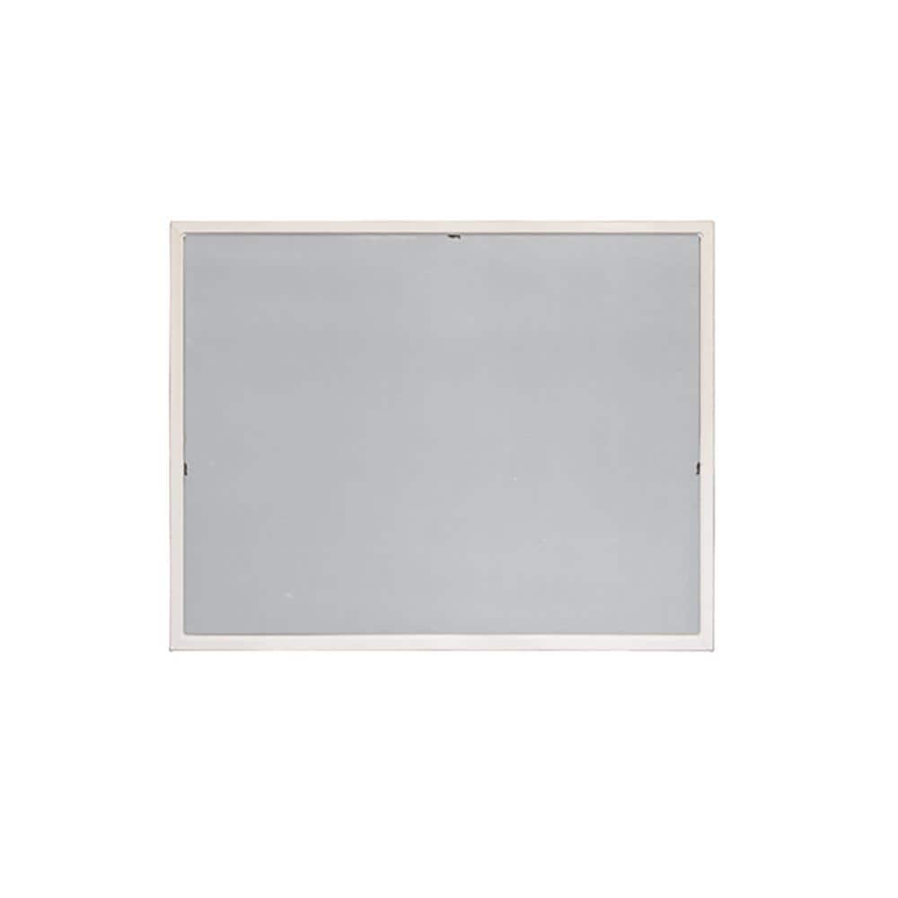 44 in. x 20-5/32 in. 400-Series White Aluminum Awning Window Screen