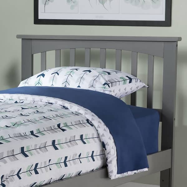 AFI Mission Twin Grey Headboard