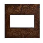 adorne 2 Gang Decorator/Rocker Wall Plate, Hubbardton Forge Bronze (1-Pack)