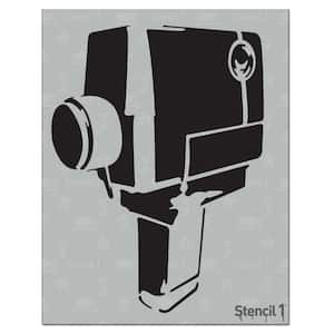 Super 8 Camera Stencil