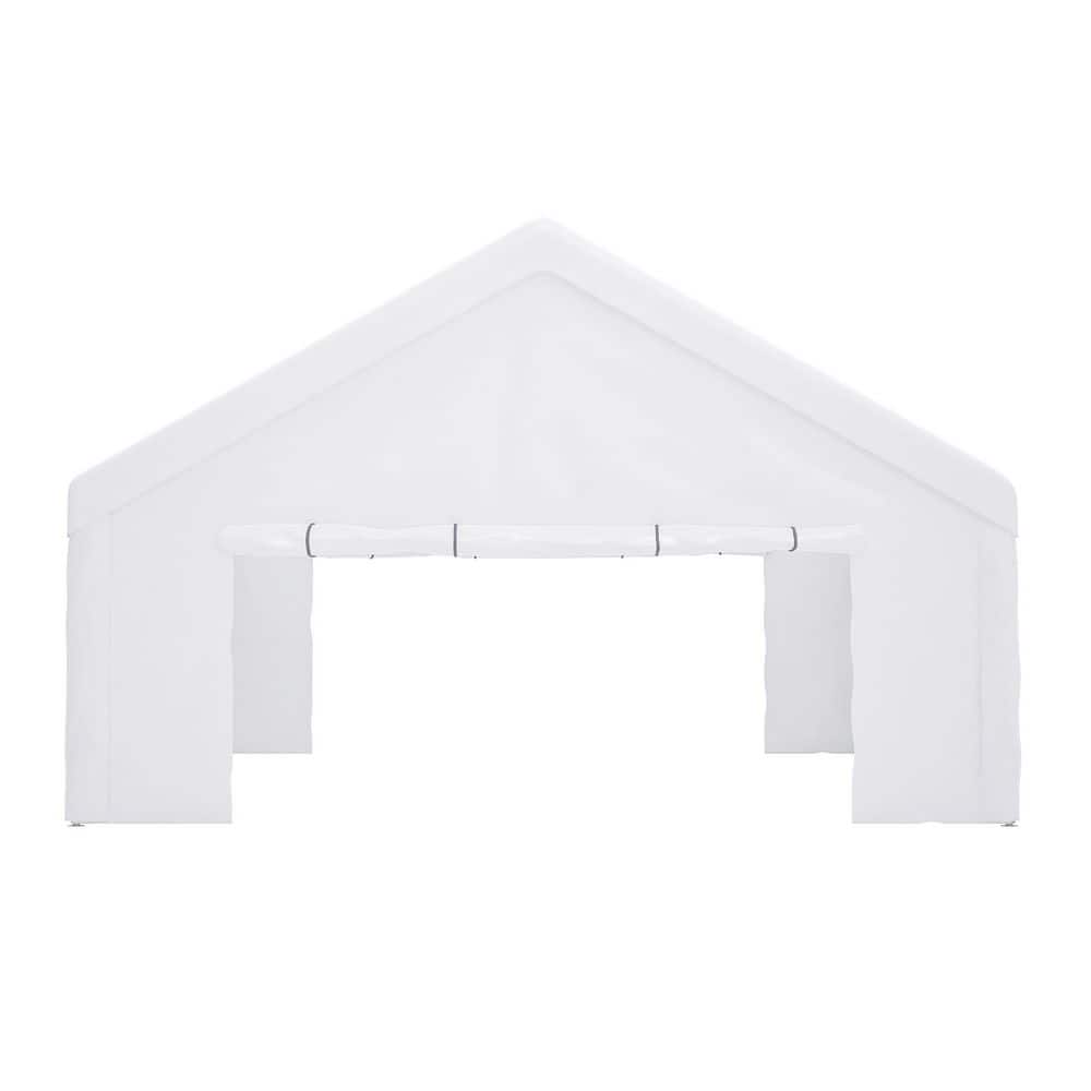 20 ft. x 20 ft. White Party Tent and Carport with Removable Sidewalls and Windows price history on PriceWatchPro