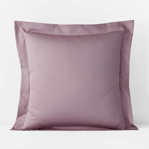 The Company Store Legends Hotel Wisteria 450-Thread Count Wrinkle-Free Supima Cotton Sateen Single Euro Sham