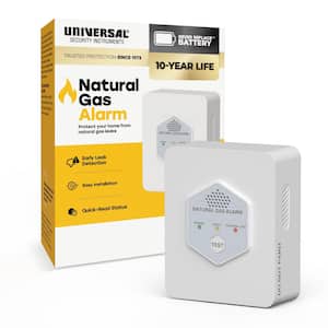 10-Year Battery Natural Gas Alarm