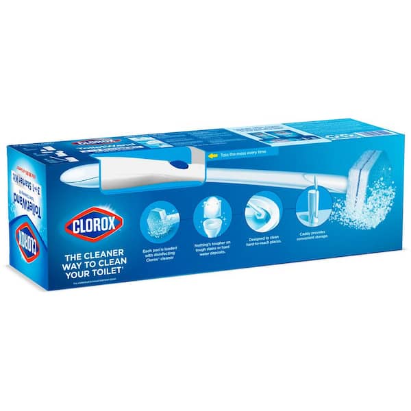Clorox ToiletWand Disposable Toilet Cleaning System - ToiletWand, Stor –  AERii