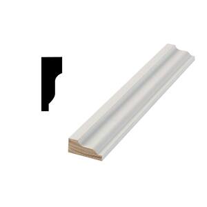 5/8 in. D x 1-5/8 in. W  Primed Finger-Jointed Wood Shingle Molding