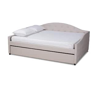 Becker Beige Full Daybed with Trundle