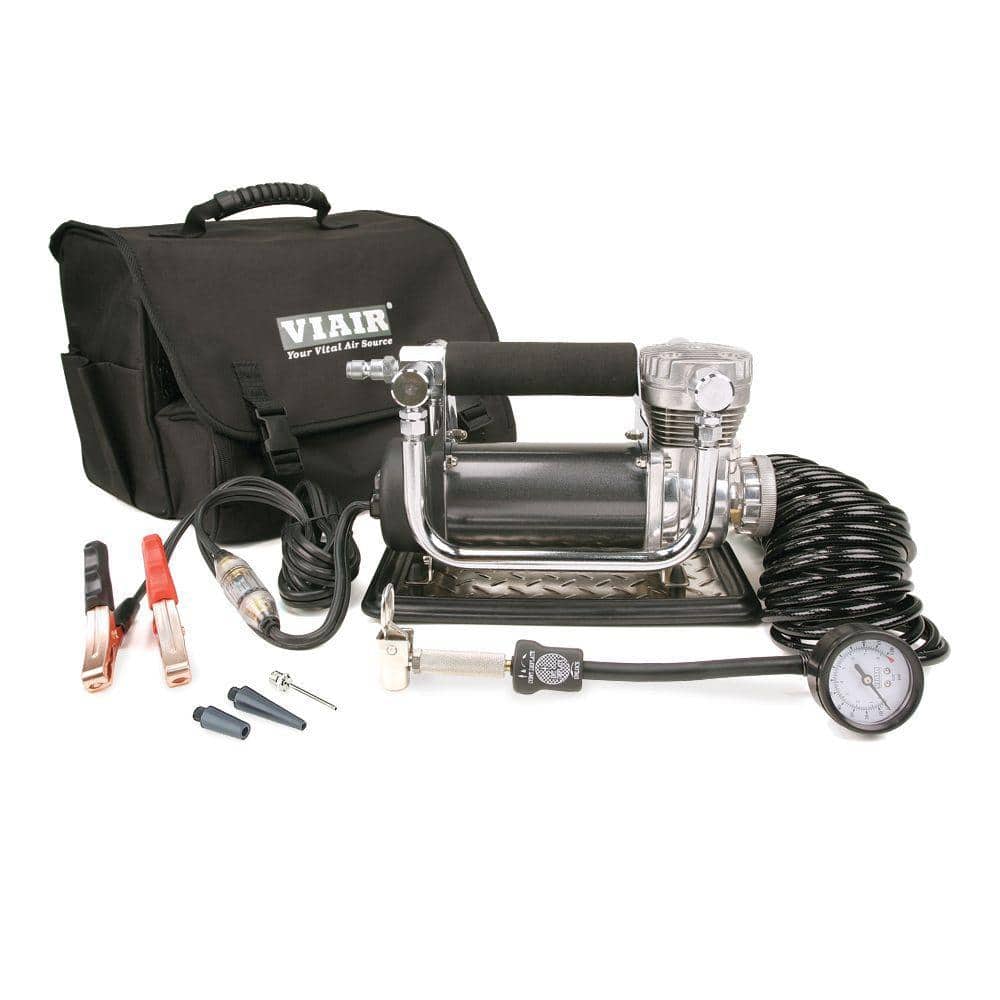 VIAIR "440P Portable 12-Volt(12v) Compressor Kit, Off Road/4x4 Truck/SUV Tire Inflator/Pump, Up to 37"" Tires, 150 PSI"