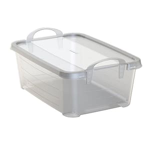 14 Qt. Clear Closet Organization and Storage Box Container (12-Pack)