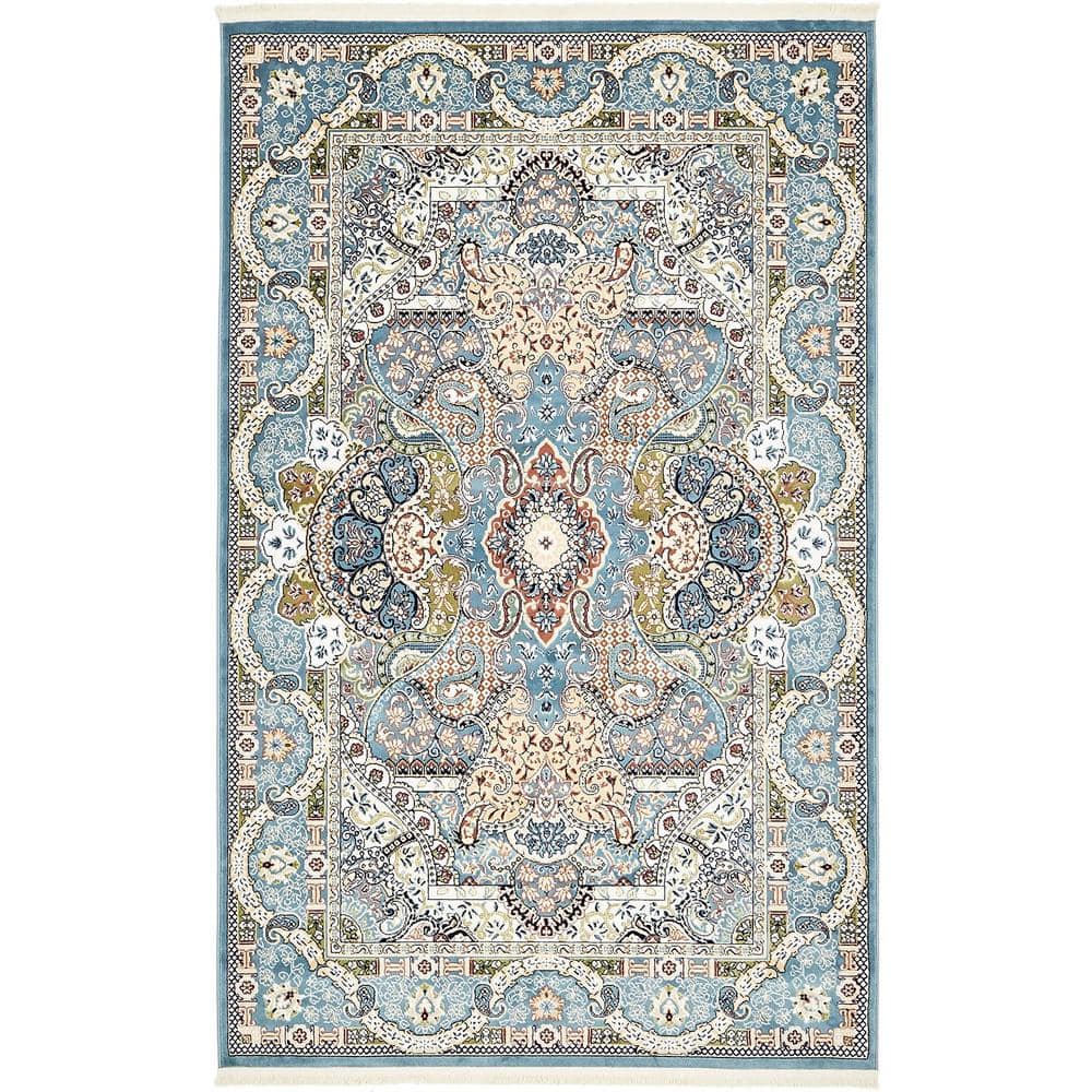 Reviews for Unique Loom Narenj Collection Area Rug - Glasgow (5 ft. 3 ...