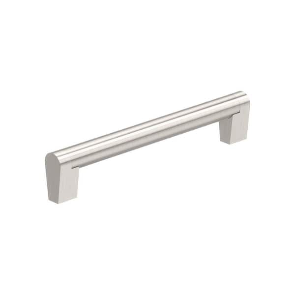 Amerock Composite 6-5/16 in. (160mm) Modern Satin Nickel Bar Cabinet Pull