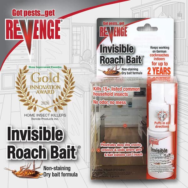 Bonide 45100 Revenge Revenge Ant Bait 3 Pack: Ant & Roach Control  (037321451006-1)