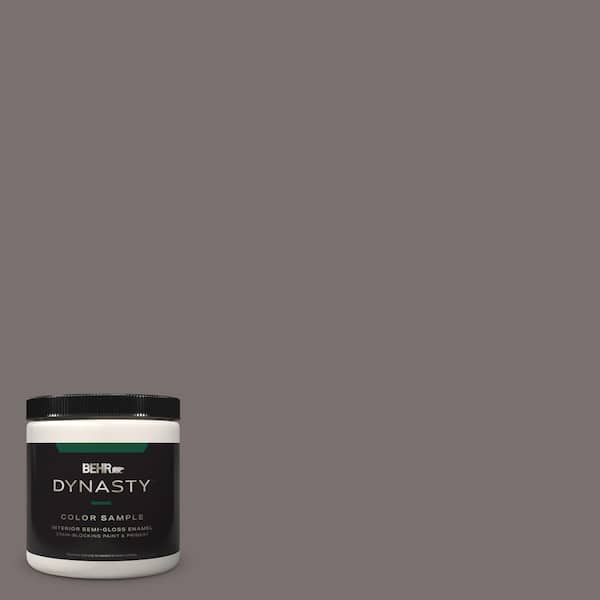 BEHR DYNASTY 8 oz. #790B-5 Simple Silhouette Semi-Gloss Enamel Stain-Blocking Interior/Exterior Paint & Primer Sample