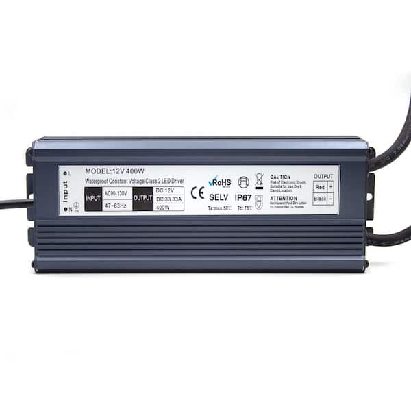YICHUHAOXI LED Driver 12V 400W Waterproof IP67 Power Supply