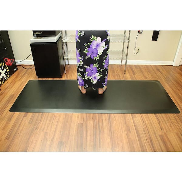 Art3d Brown 39 in. x 20 in. Anti-Fatigue Kitchen Mat Commercial
